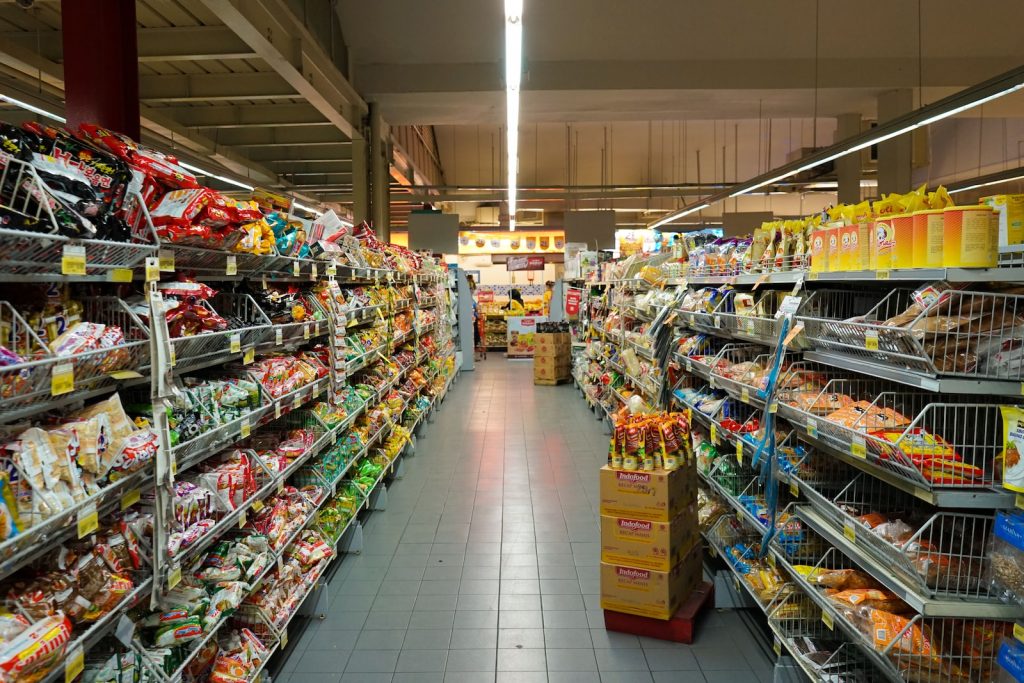 Caracter铆sticas de las g贸ndolas de supermercados